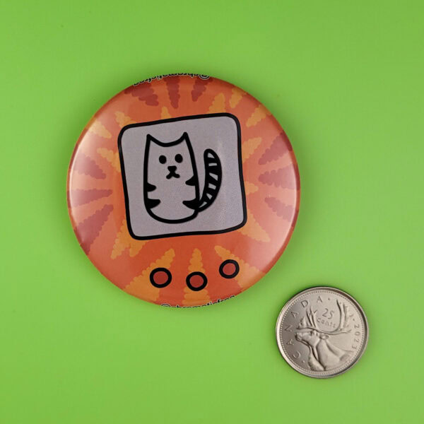 "Virtual Cat" Pin