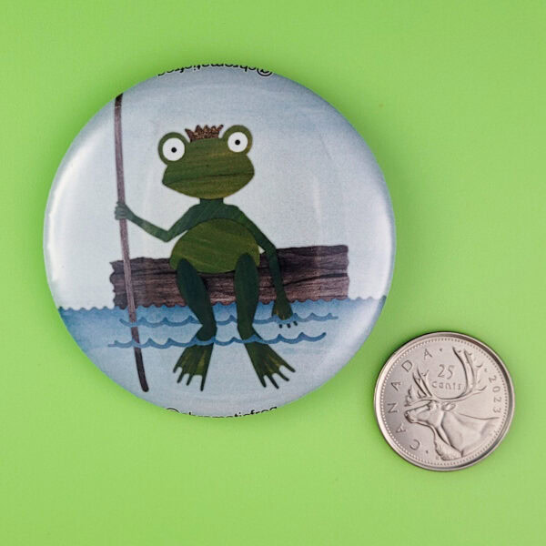 "Frog King" Pin - Image 2